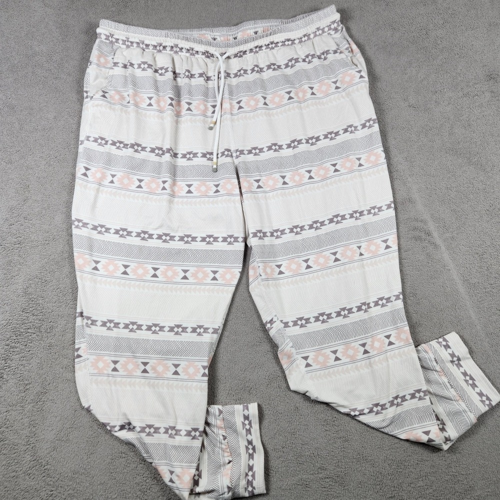 Eddie Bauer Sleep Pajama Pants Womens size XXL Geometric Southwestern Print
